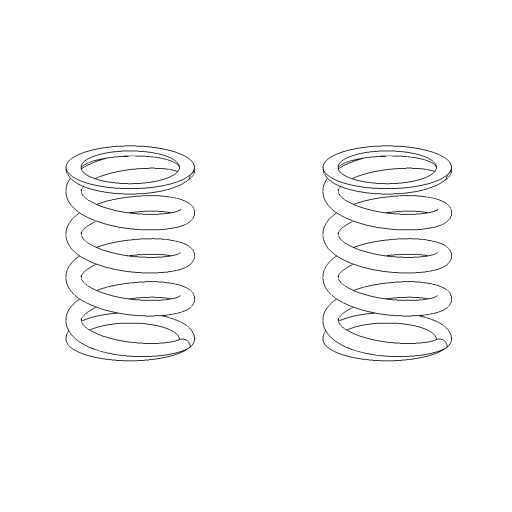 No. 129 - Ball spring (2pcs)