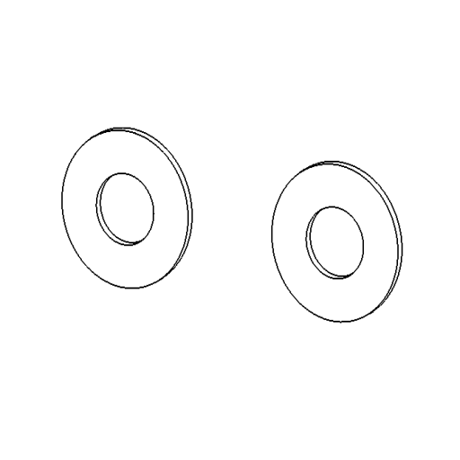 No. 68 - Bearing washer (2pcs)