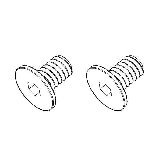 No. 143 - Slide screw (2pcs)