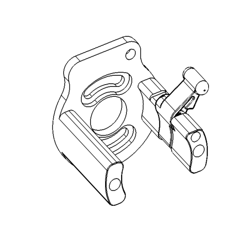 No. 75 - Motor bracket assembly